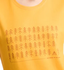 Outsider By Nature Print Tee Women